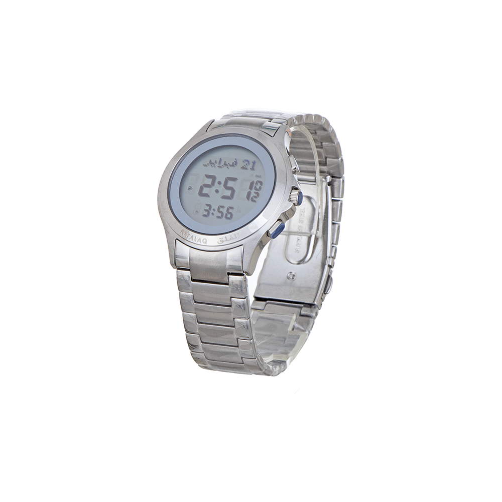 ساعة يد الفلق كلاسيكية للرجال موديل AL-0234 - فضي