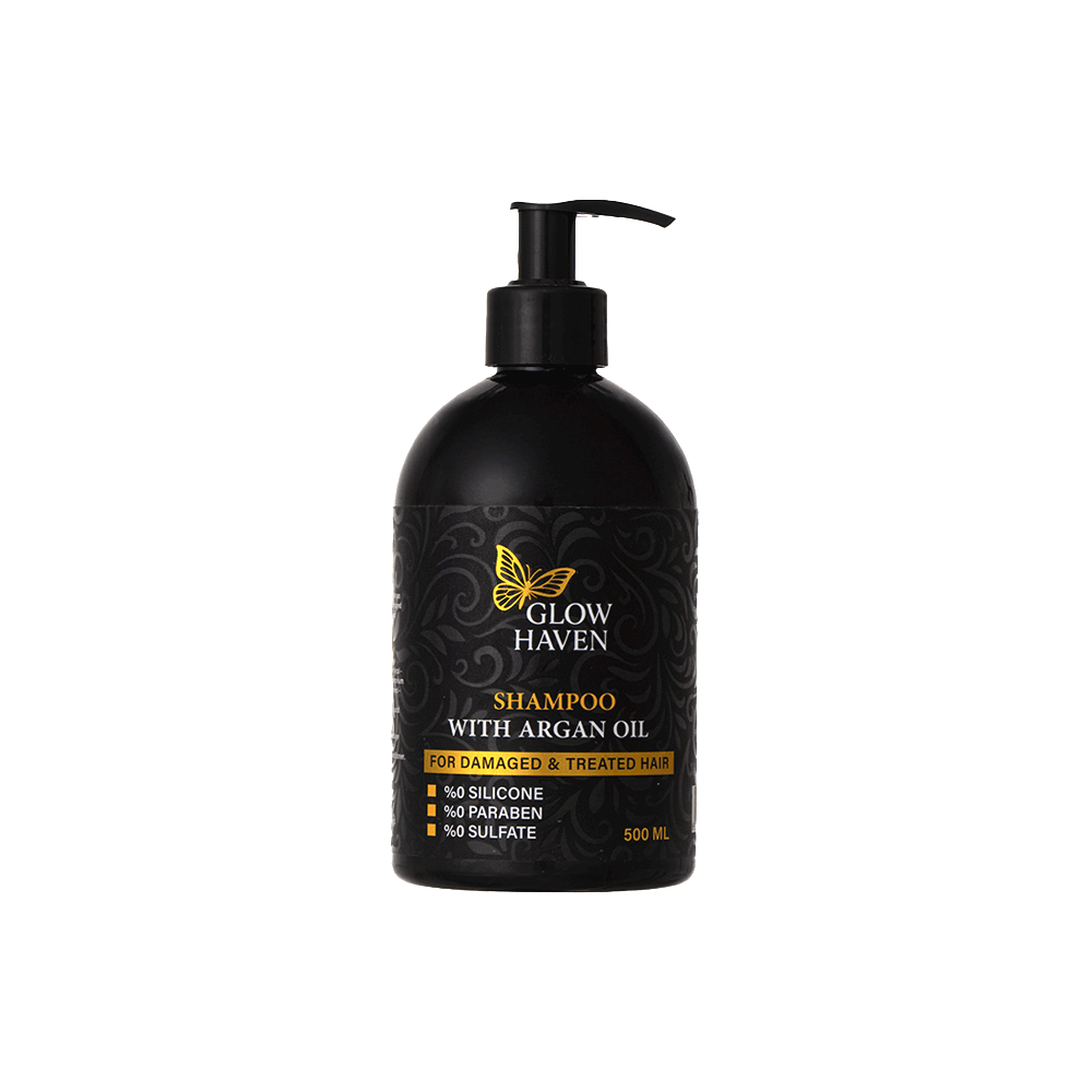 شامبو جلو هيفن بالأرجان للشعر التالف والمعالج - 500 مل