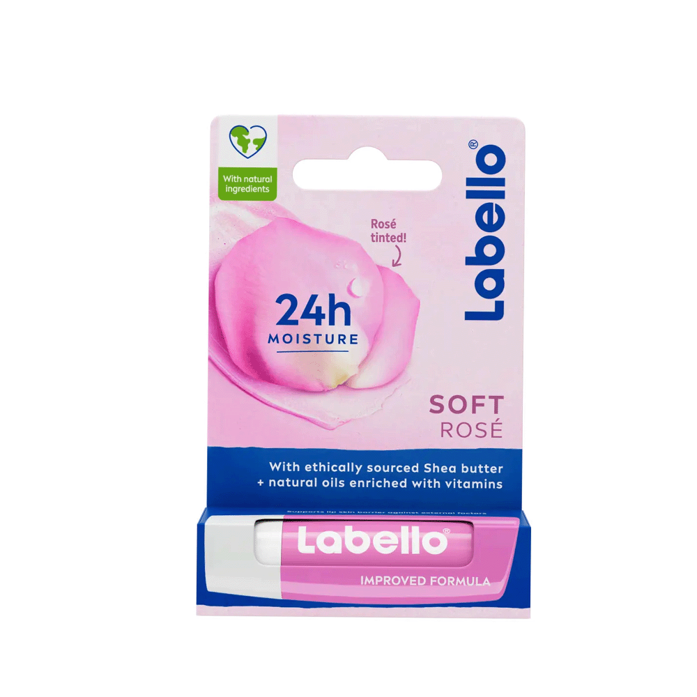 لابيلو بلسم العناية بالشفاه بخلاصة الورد4.8جرام