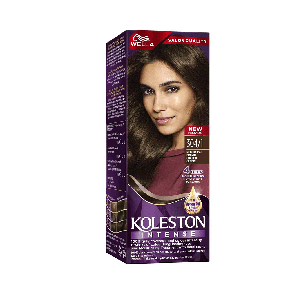 ويلا كوليستون صبغة شعر بني رمادي متوسط (304/1)