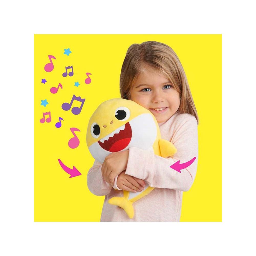 توي برو دمية سمكة قرش محشوة صغيرة - 13.97 x 18.03 x 24.13 سم