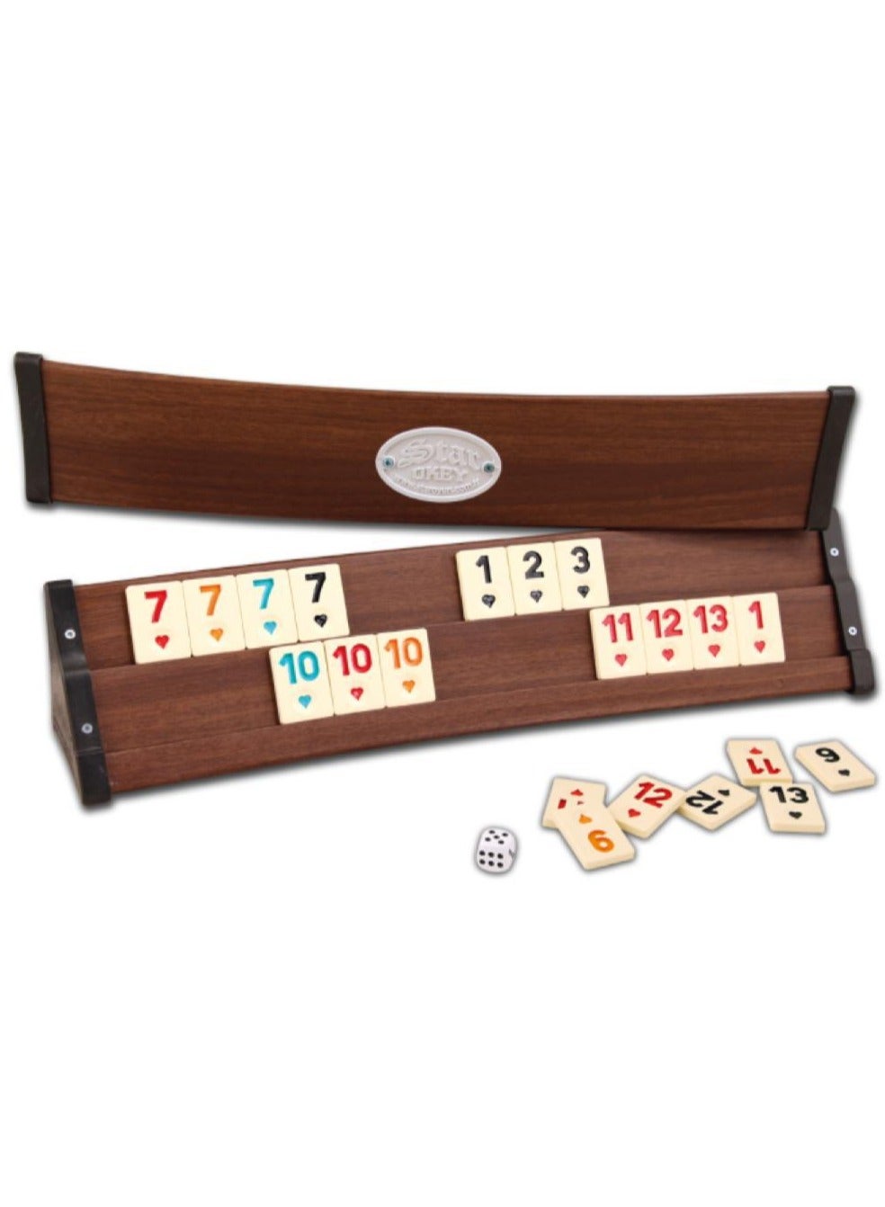 لعبة مرح لعبة أوكيه التركية خشبية مزخرفة