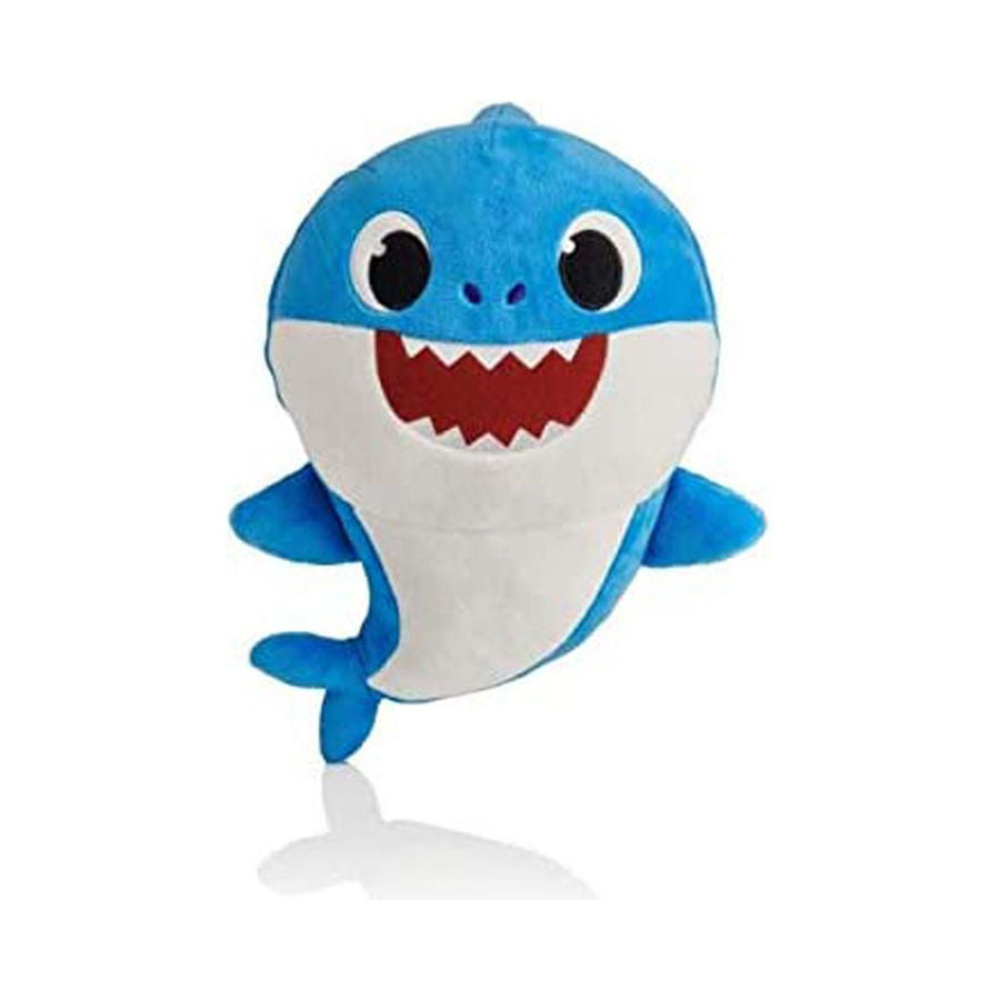 تواو دمية لينة بتصميم سمكة قرش تصدر موسيقى تغني باللغة الإنجليزية
