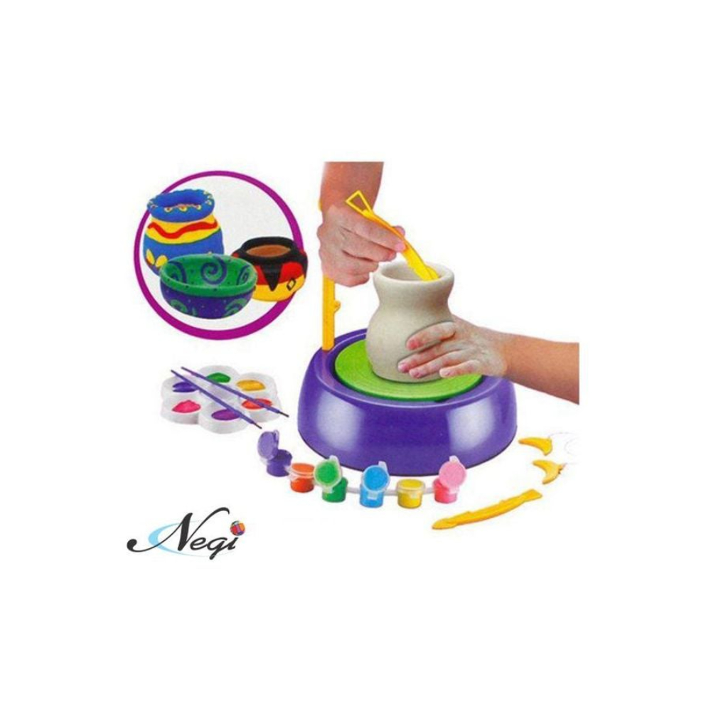 نيجي لعبة عجلة فخار خيالية بطارية B07FSJNR7M