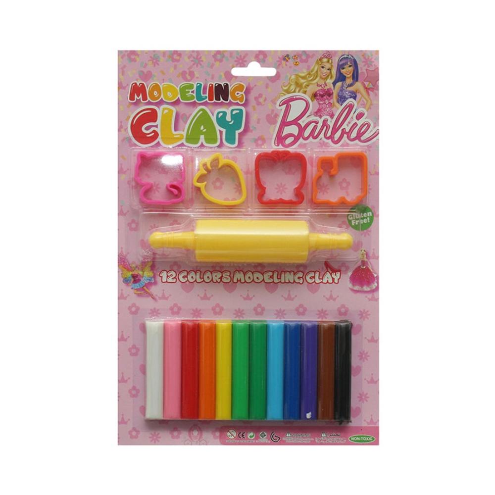  عجينة صلصال للتشكيل - 17 قطعة