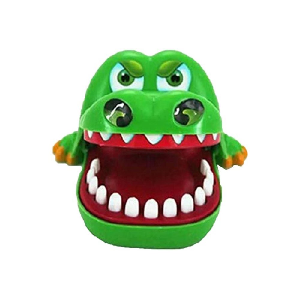 لعبة عض الإصبع بتصميم تمساح