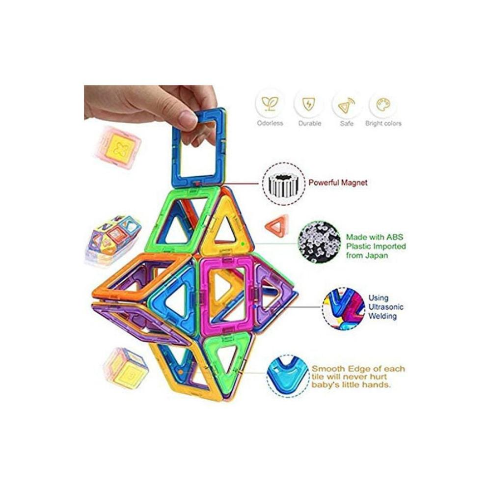  مجموعة مكعبات مغناطيسية تعليمية - 36قطعة