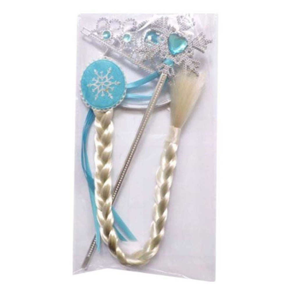 طقم زي إلسا من فيلم Frozen - 3 قطع