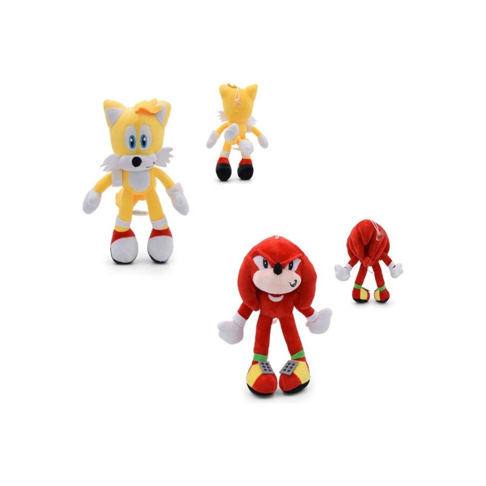  مجموعة ألعاب لينة سوبر سونيك - 27 سم