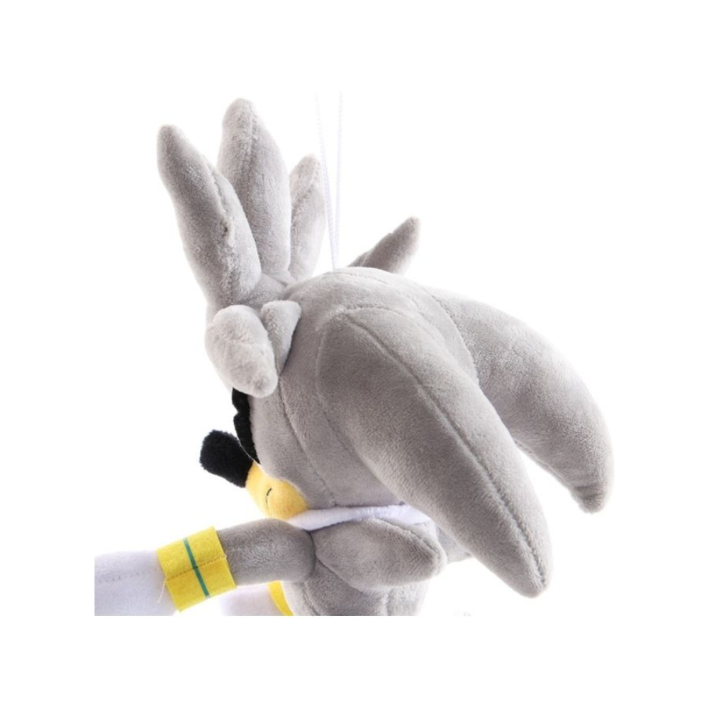  دمية سيلفر القنفذ المحشوة للأطفال - موديل Sonic Inspired-ST-27cm-Gray