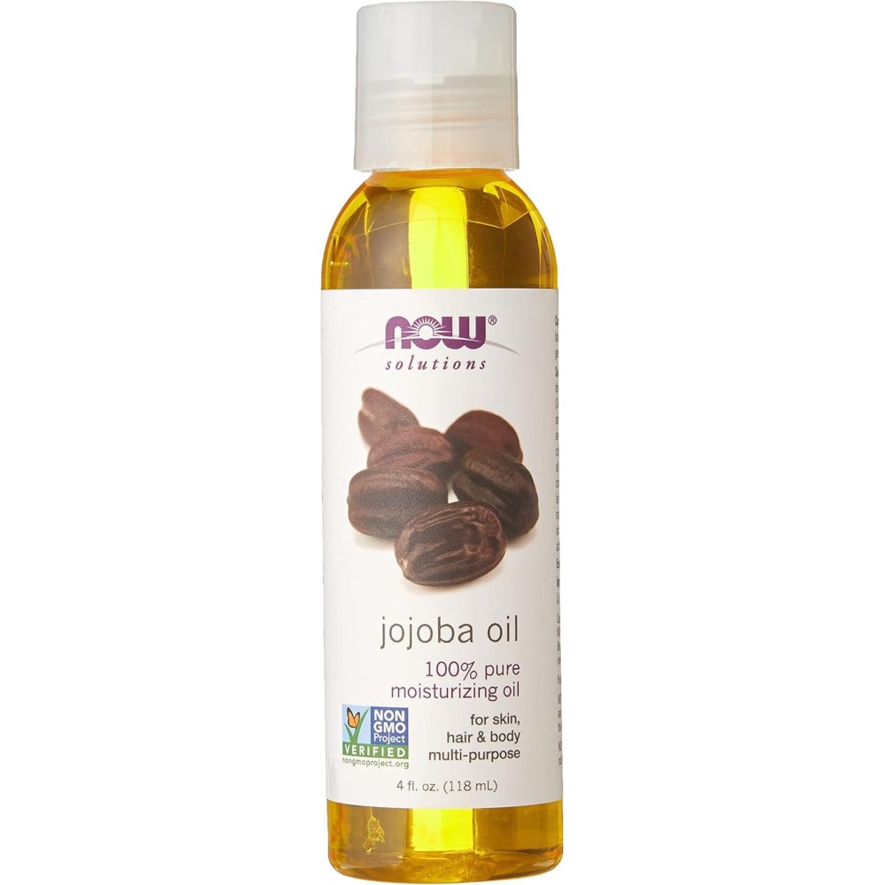 زيت الجوجوبا الطبيعي من ناو - مرطب ومغذي للبشرة والشعر - 118 مل