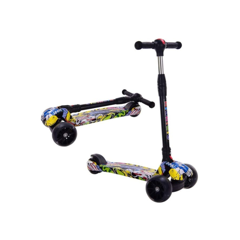 كول بيبي سكوتر قابل للتعديل بعجلات بأبعاد 59.6x28.6x14.3 سم