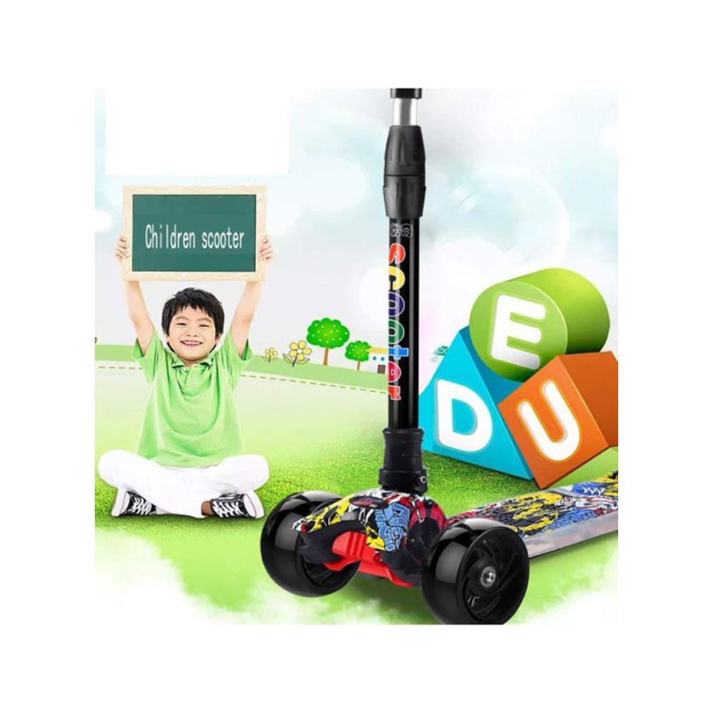 كول بيبي سكوتر قابل للتعديل بعجلات بأبعاد 59.6x28.6x14.3 سم