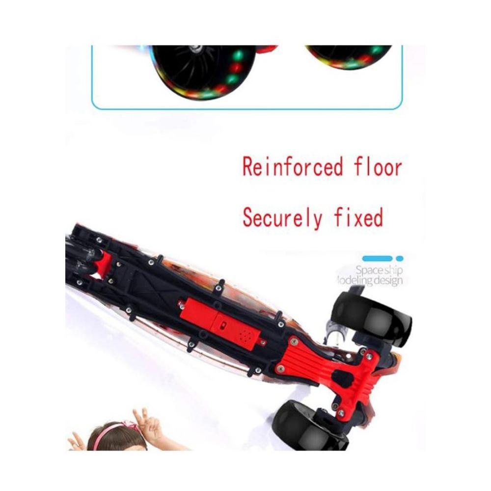 كول بيبي سكوتر قابل للتعديل بعجلات بأبعاد 59.6x28.6x14.3 سم