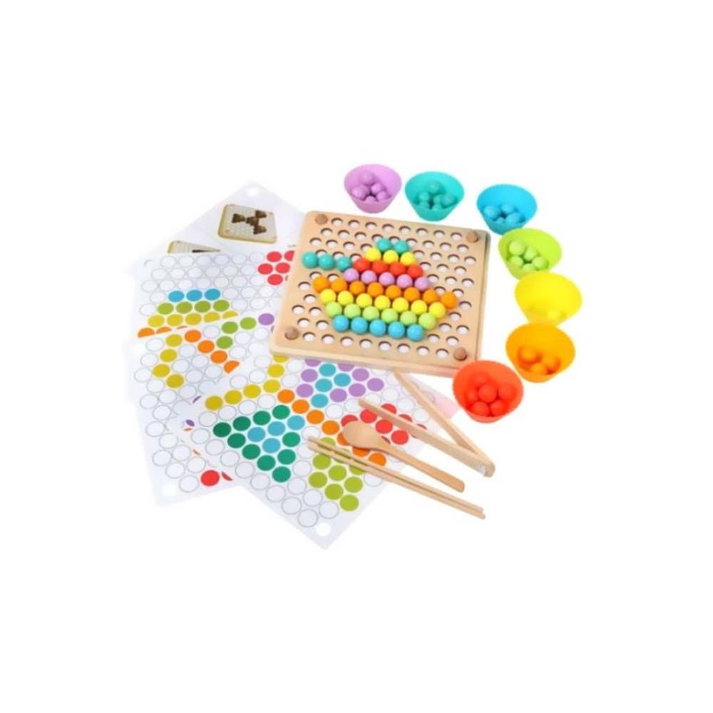 بيوينتي لعبة تعليم الرياضيات بالخرز الملون - طراز YPC1504