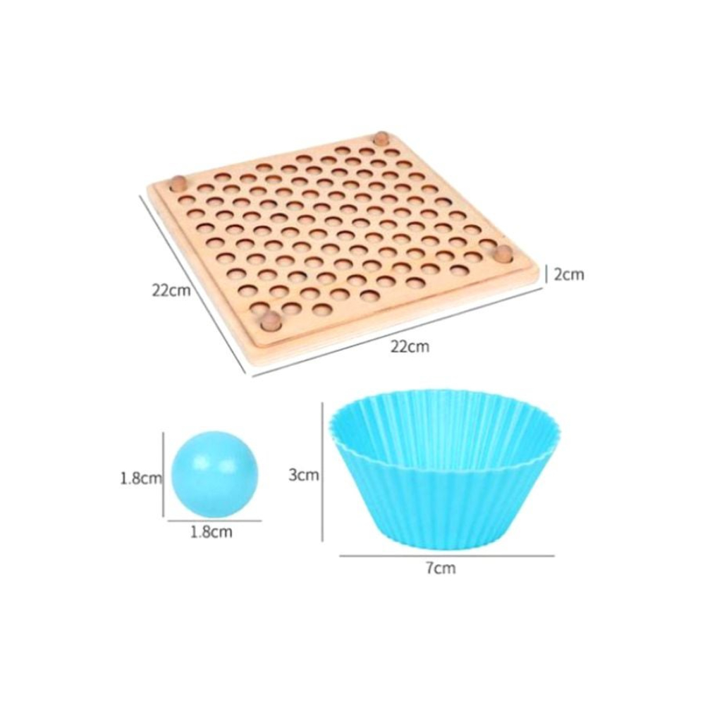 بيوينتي لعبة تعليم الرياضيات بالخرز الملون - طراز YPC1504