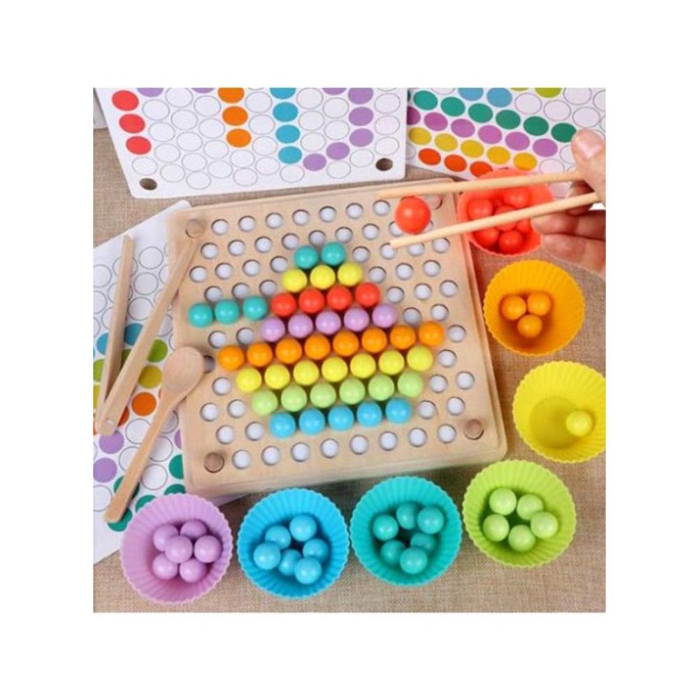 بيوينتي لعبة تعليم الرياضيات بالخرز الملون - طراز YPC1504