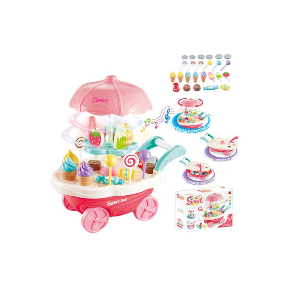 سيثيريا لعبة عربة آيس كريم تفاعلية