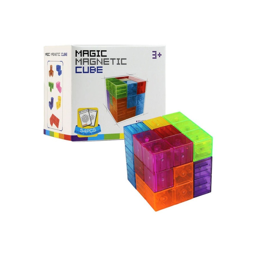  مكعبات مغناطيسية 7 قطع - 9.5 × 9.5 × 9.5 سم