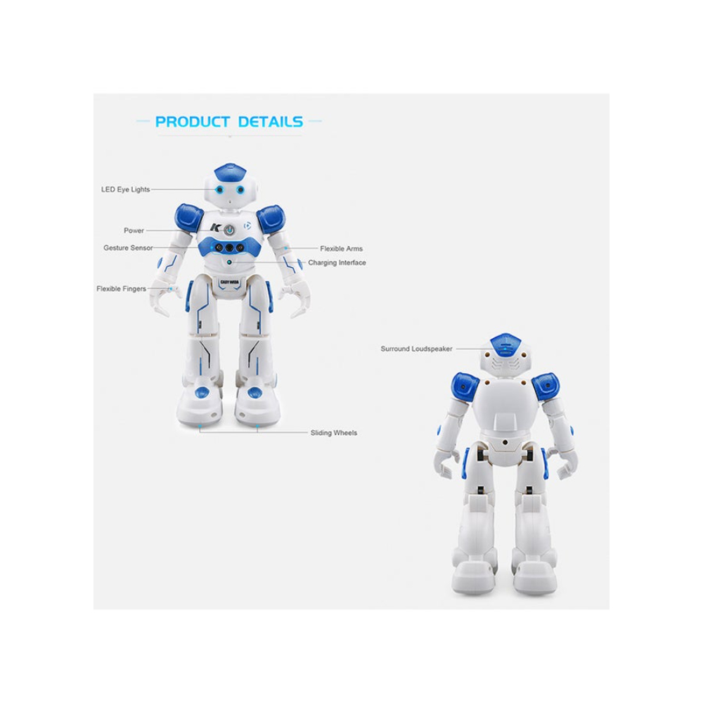 جي جي ار سي روبوت تحكم بالإيماءات ذكي - طراز RM8660BL