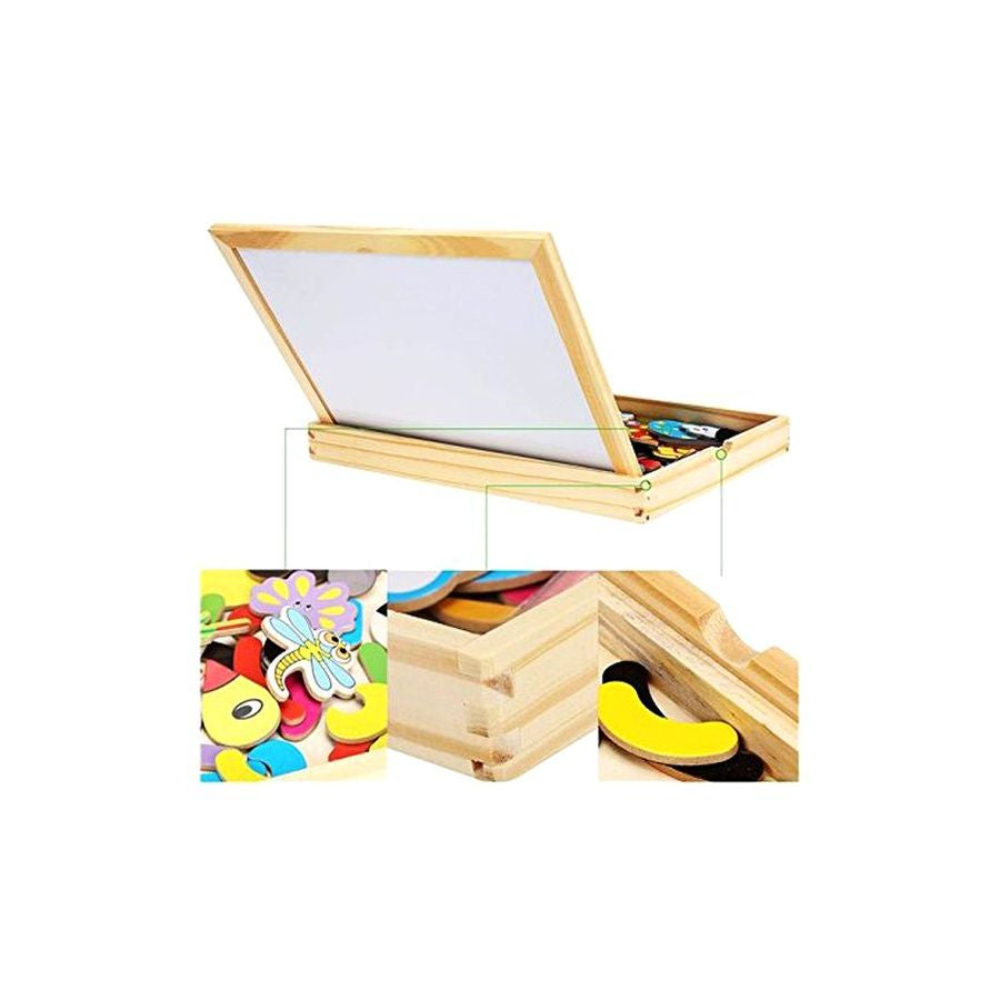 جاك رويال لوح رسم خشبي مع أحجيات مغناطيسية