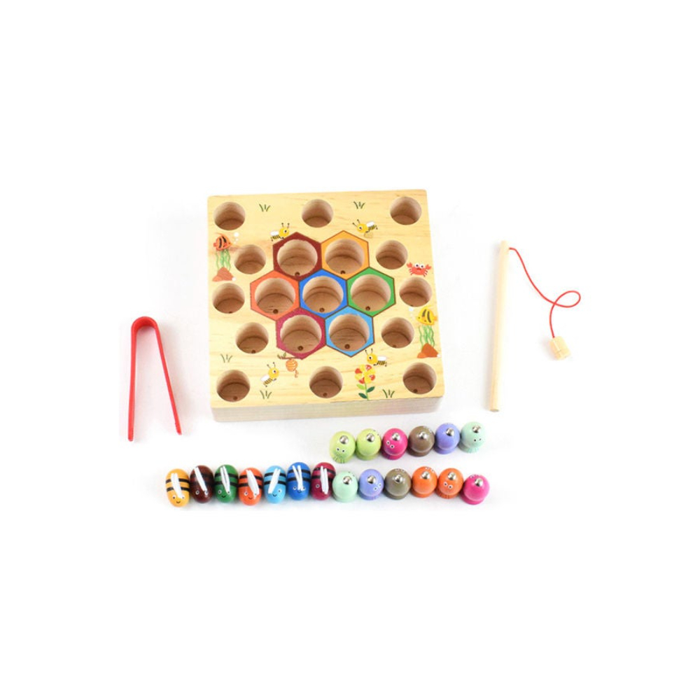 لعبة صيد السمك والنحل 2 في 1 متعددة الاستخدام