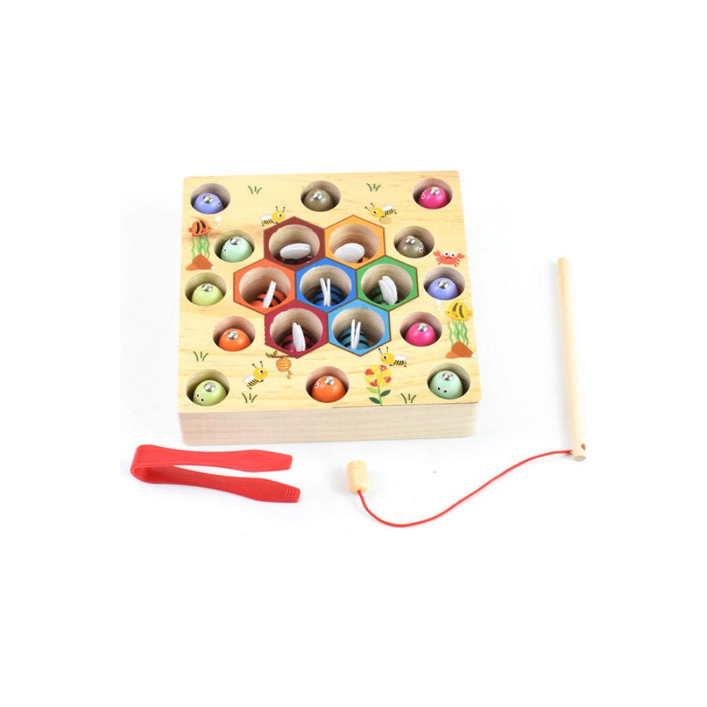 لعبة صيد السمك والنحل 2 في 1 متعددة الاستخدام