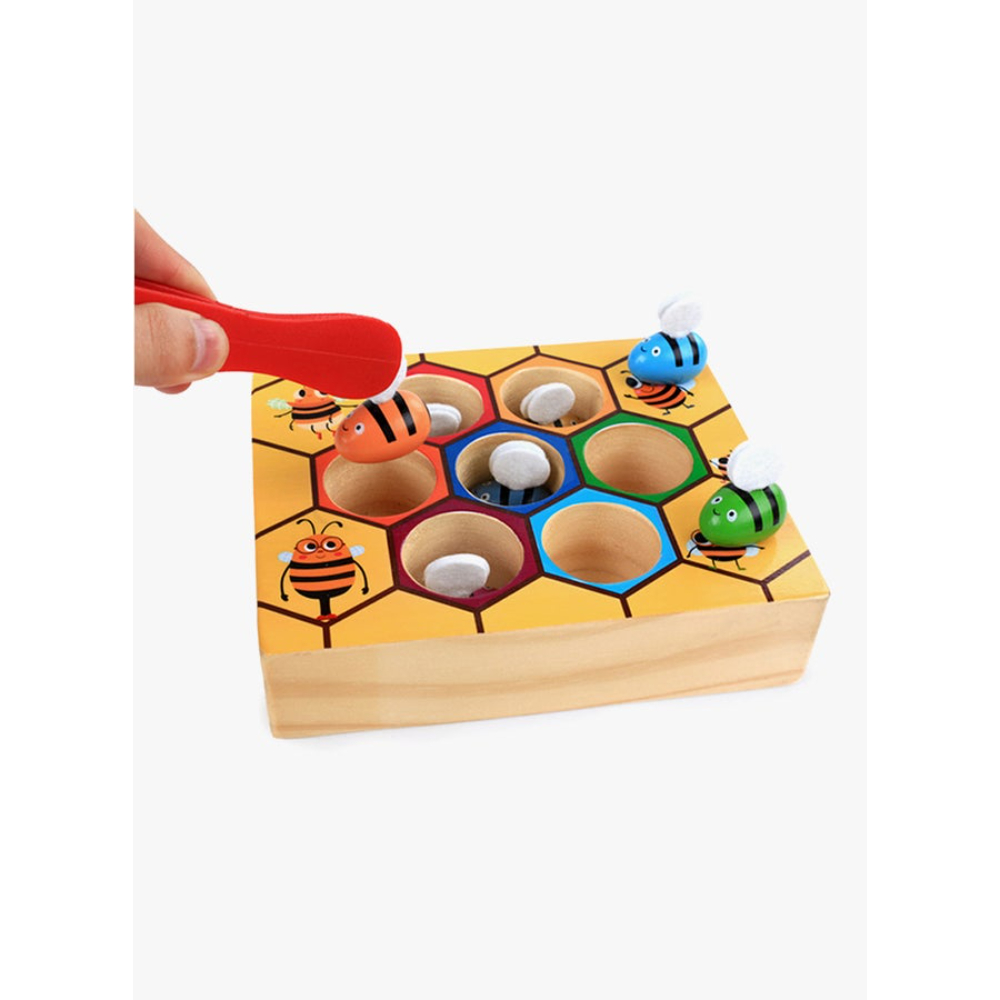 كاندي وود لعبة خشبية لالتقاط النحل 