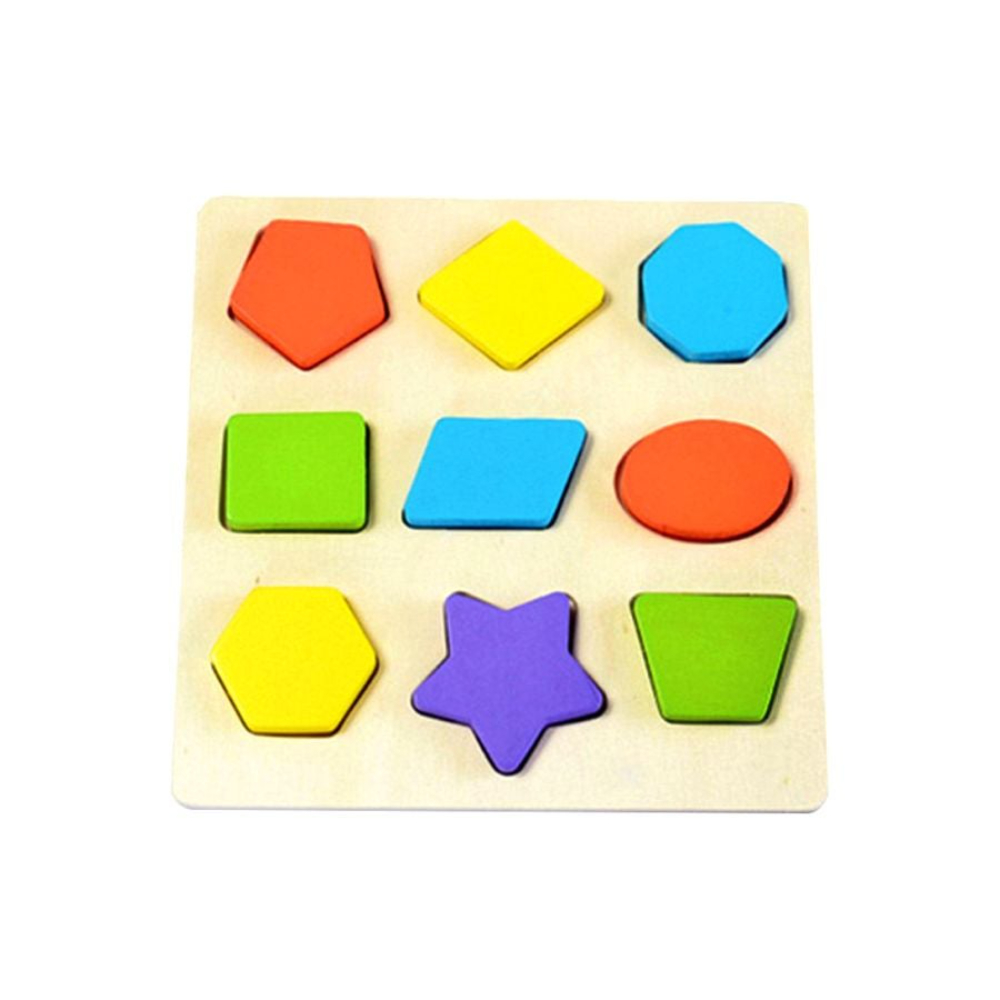 شاربدو لوحة تركيب أشكال هندسية ثلاثية الأبعاد - 17.8x1.2x17.8 سم