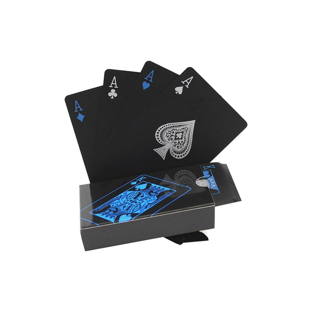  بطاقات لعب بلاستيكية مرنة - 6.6 سم