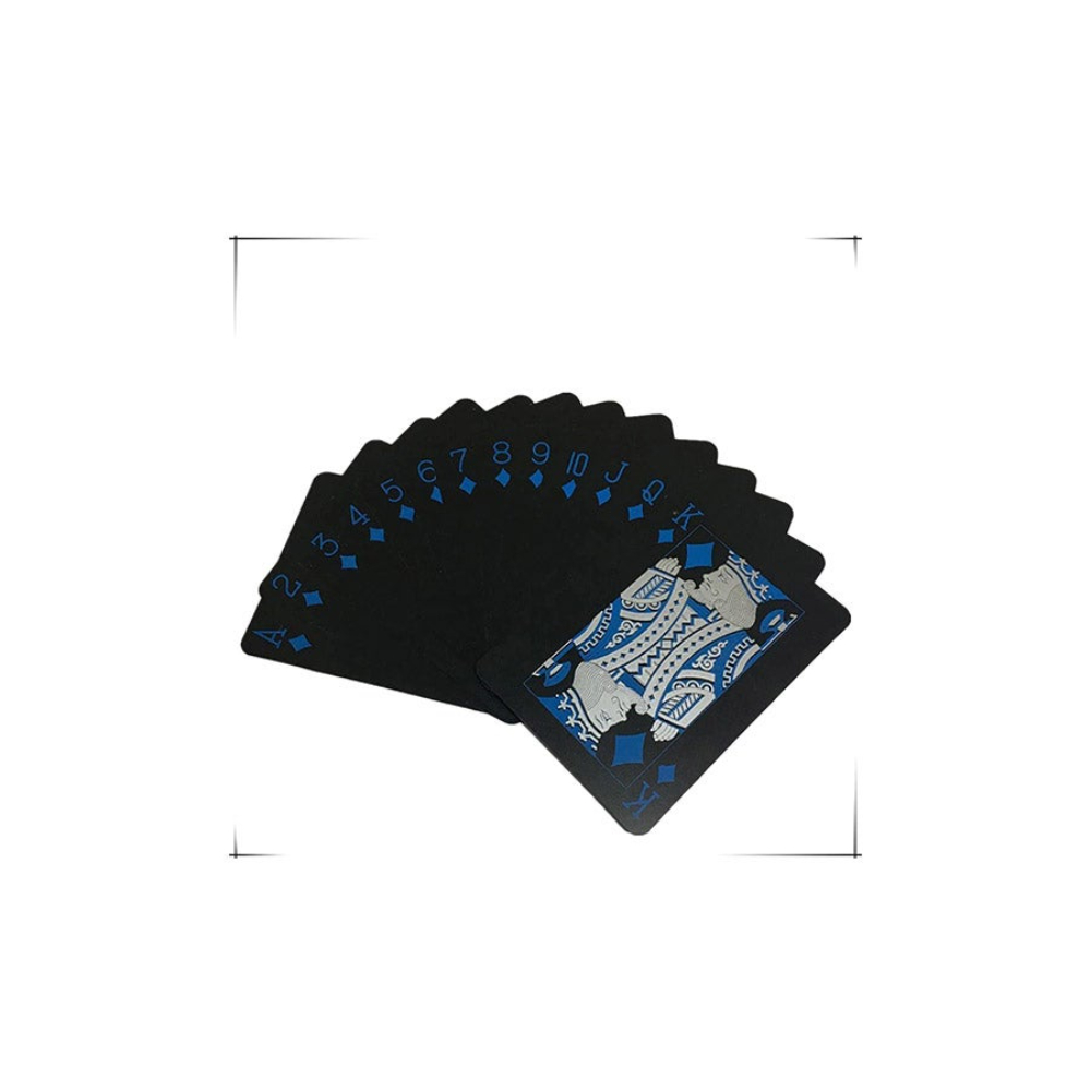  بطاقات لعب بلاستيكية مرنة - 6.6 سم