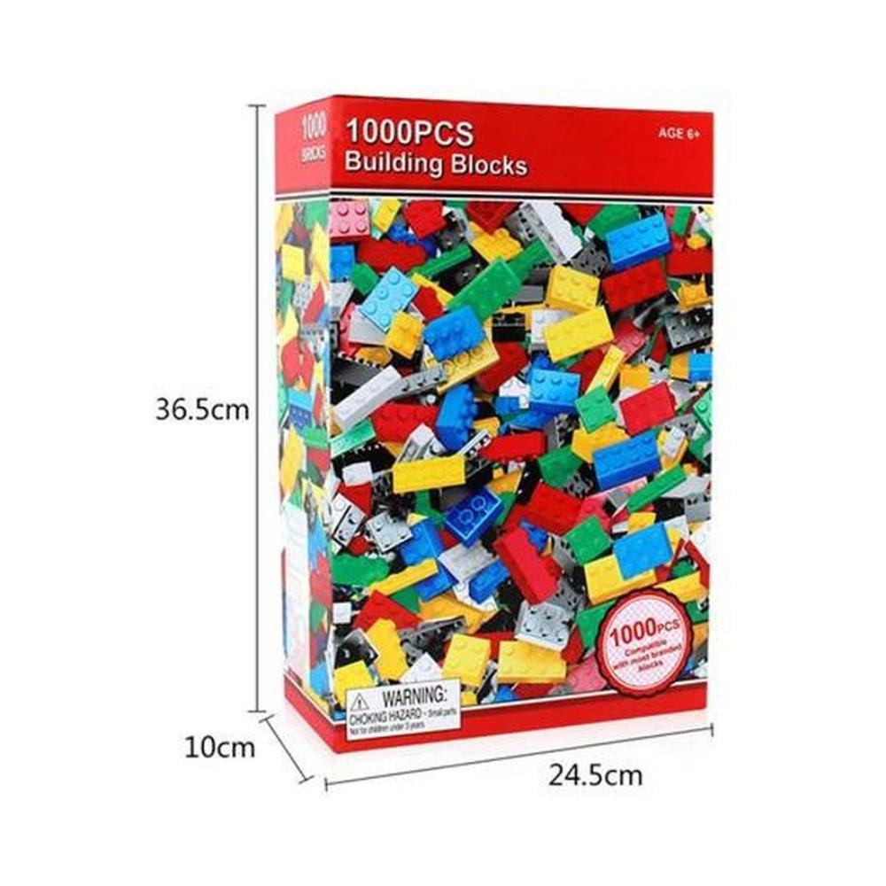  مكعبات بناء - 1000 قطعة