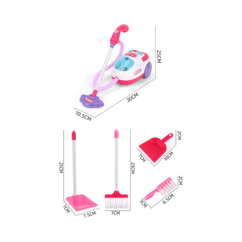 طقم مكنسة كهربائية للأطفال