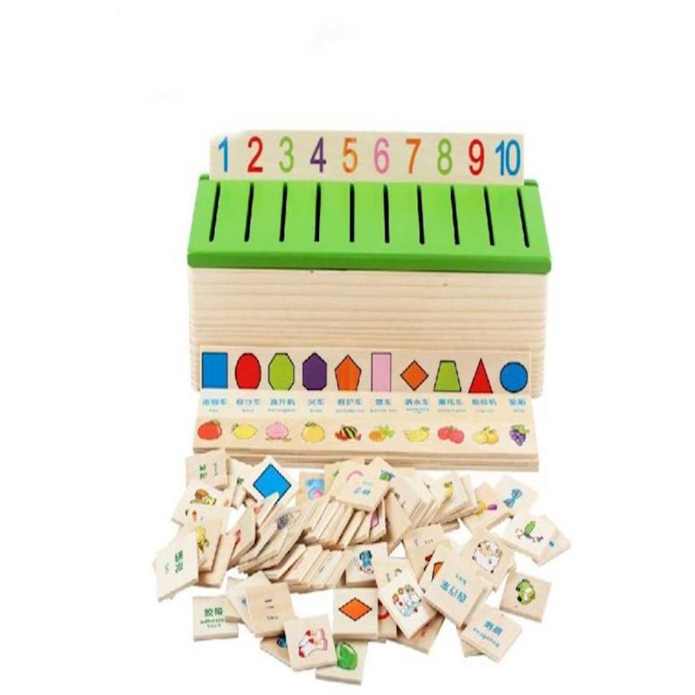  مكعبات خشبية تعليمية للأشكال والحروف والأرقام للأطفال لعمر 3 سنوات فما فوق 