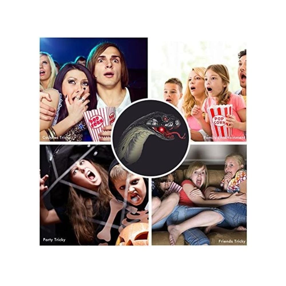 جريتستار لعبة ثعبان بجهاز تحكم عن بُعد للأطفال - مقاس 1×2×1 بوصة