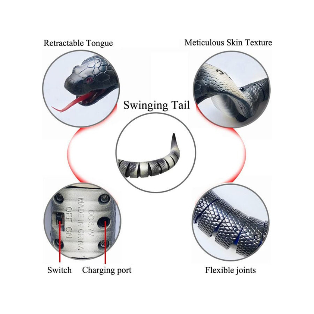 عربست لعبة ثعبان كوبرا لاسلكية - 36 سم