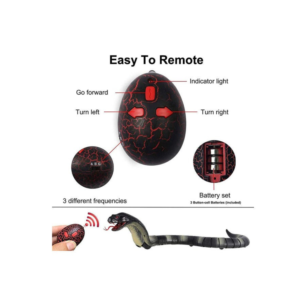 عربست لعبة ثعبان كوبرا لاسلكية - 36 سم