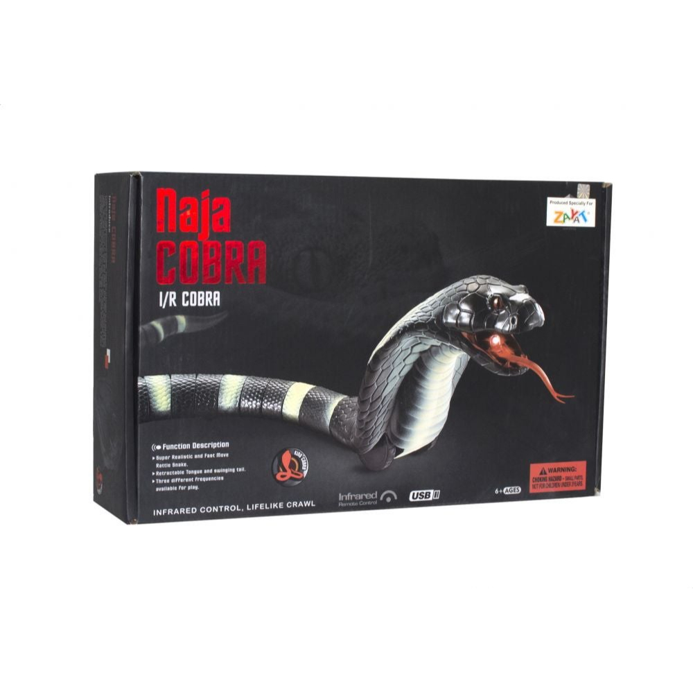 زيات روبوت ثعبان كوبرا ناجا مع جهاز تحكم عن بعد