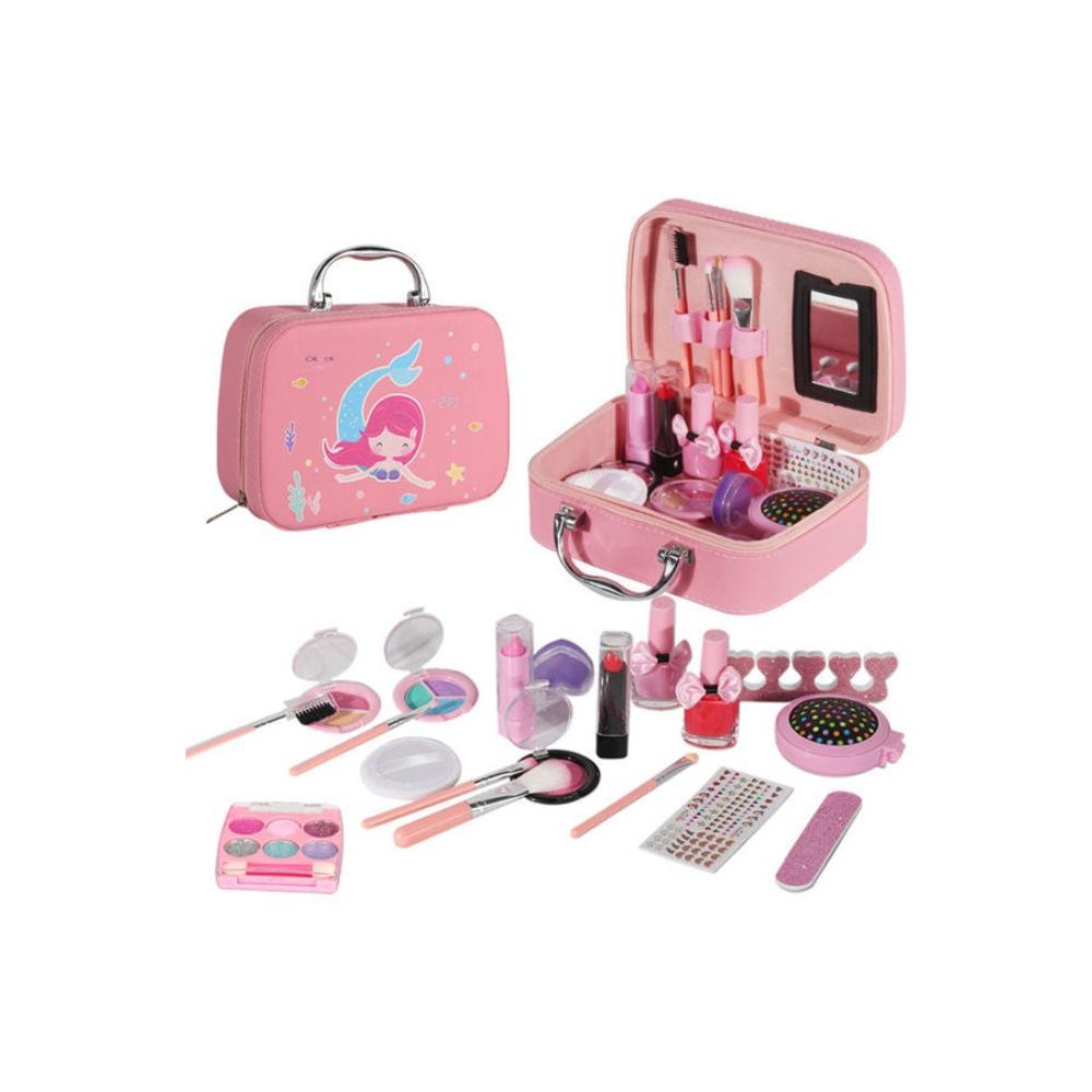  مجموعة لعبة مكياج تظاهري للبنات 20 قطعة - مقاس 20×8×16 سم 