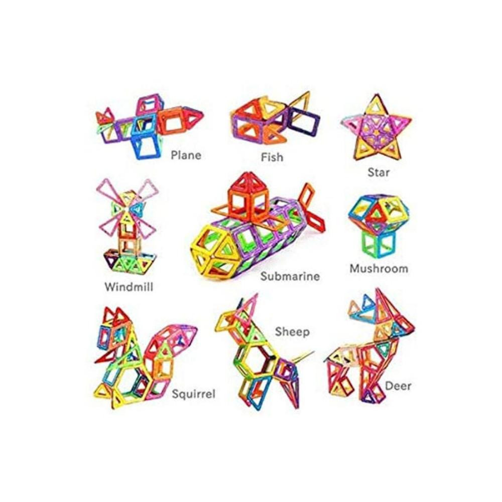  مجموعة مكعبات مغناطيسية تعليمية - 36قطعة