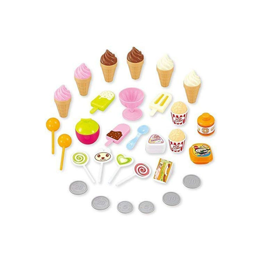  لعبة عربة آيس كريم للأطفال مع ضوء وموسيقى 