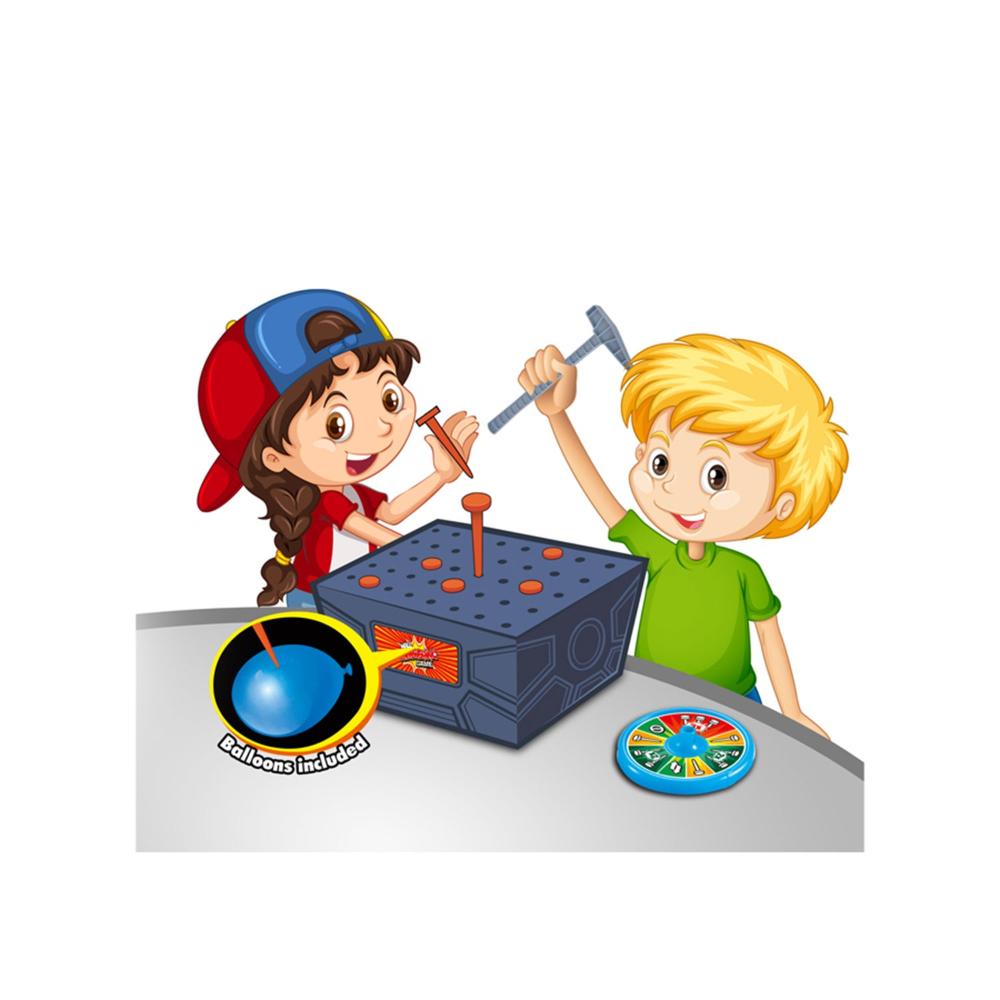 جايمز 707 لعبة مطارق الأيدي مع بالونات