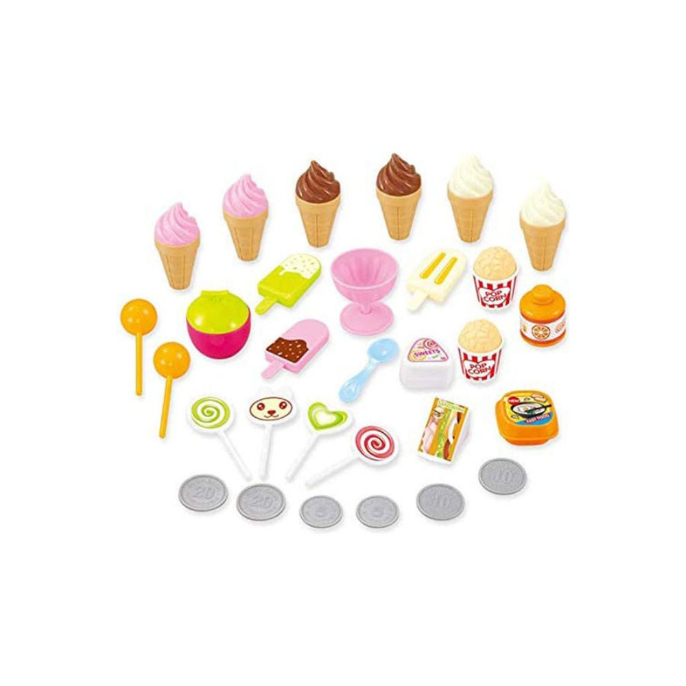  لعبة عربة بيع الآيس كريم والحلوى - 35x27.2x7 سم