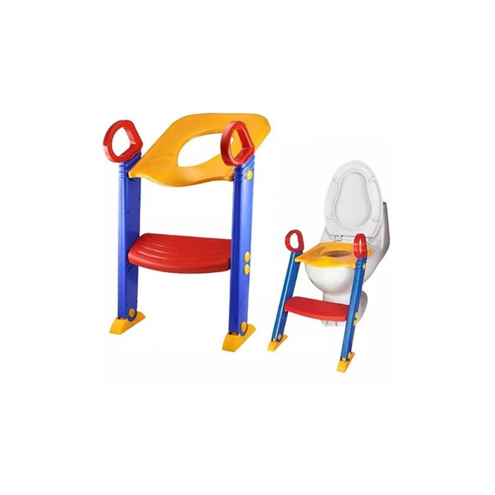  سلم وكرسي قابل للضبط للتدريب على المرحاض