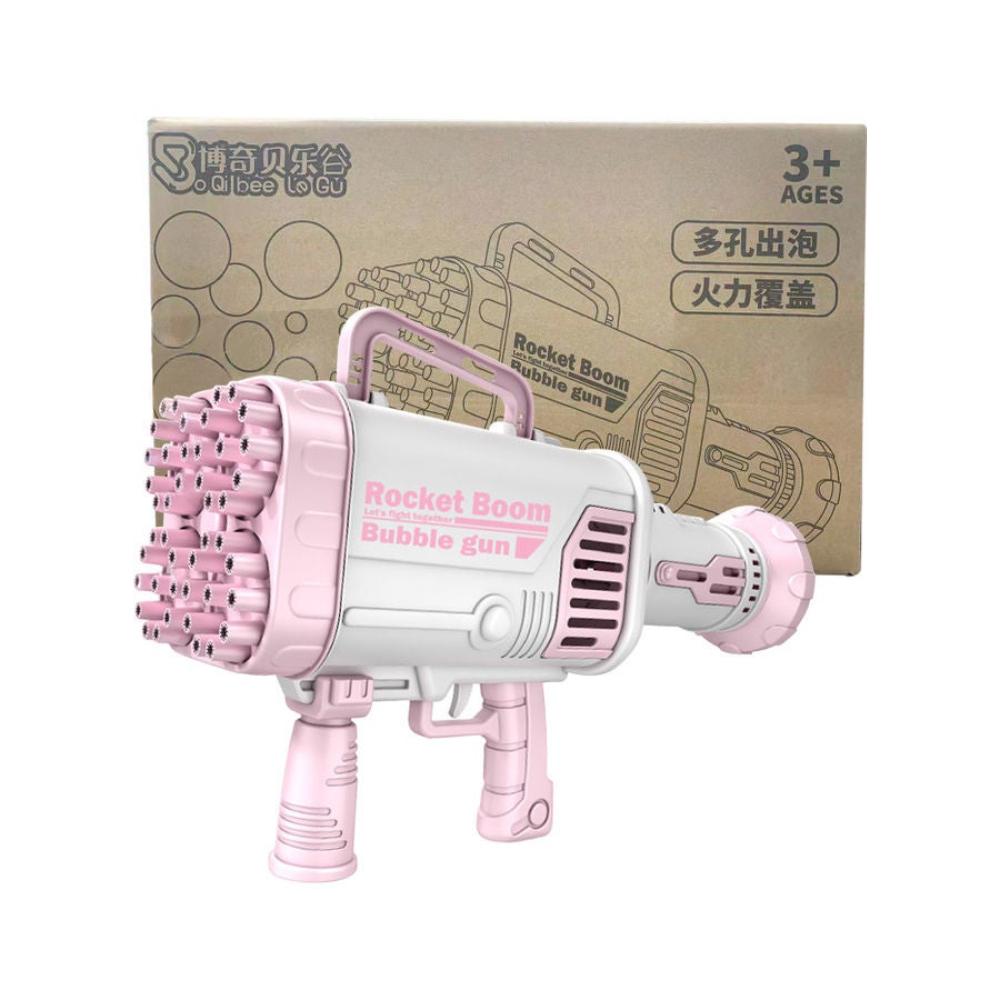  لعبة مسدس صنع الفقاعات جاتلينج 6 قطع - 49x13.5x30.5 سم