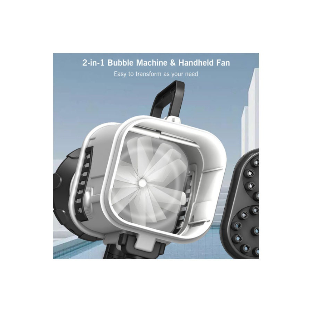  لعبة مسدس صنع الفقاعات جاتلينج 6 قطع - 49x13.5x30.5 سم