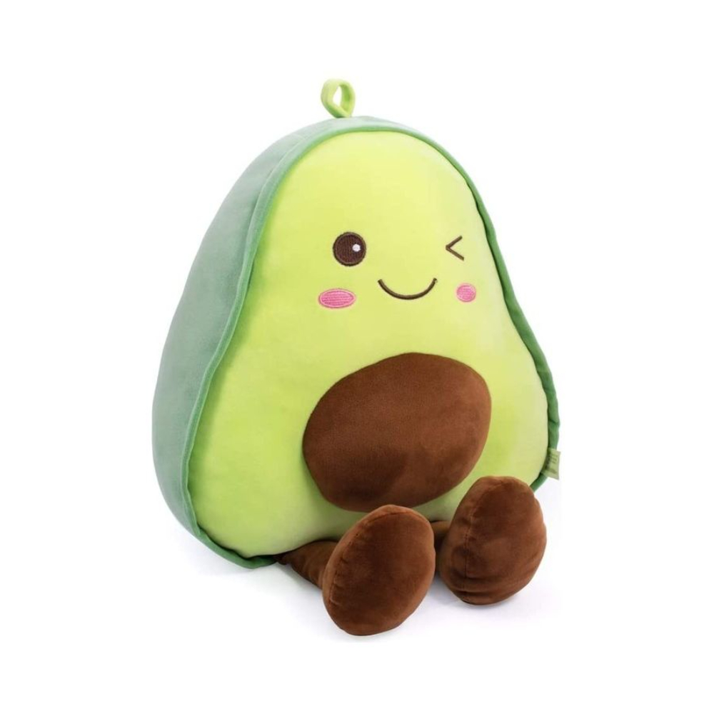 ألفا لايف دمية محشوة بشكل أفوكادو للأطفال موديل JL28220 - أخضر