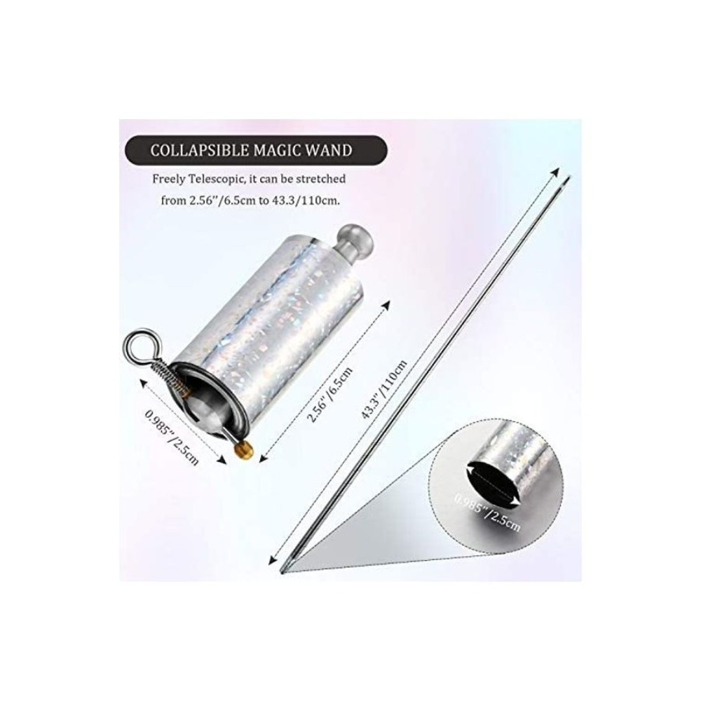 جيجوي طقم عصا سحرية من المعدن - قطعتين 