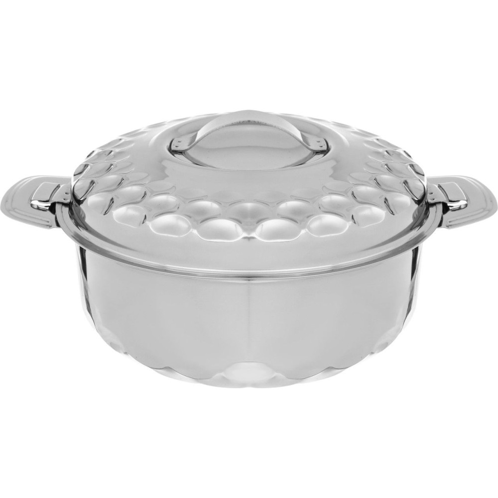 حافظة طعام(ماكسيما)استيل السيف غاليري، 1 لتر - فضي