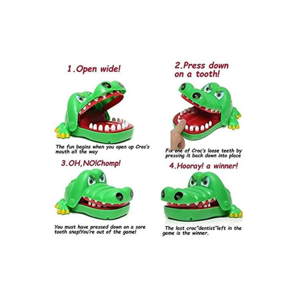  لعبة طبيب الأسنان تمساح يعض